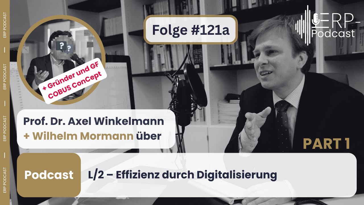 ERP-Podcast Folge 121a - L/2 – Effizienz durch Digitalisierung