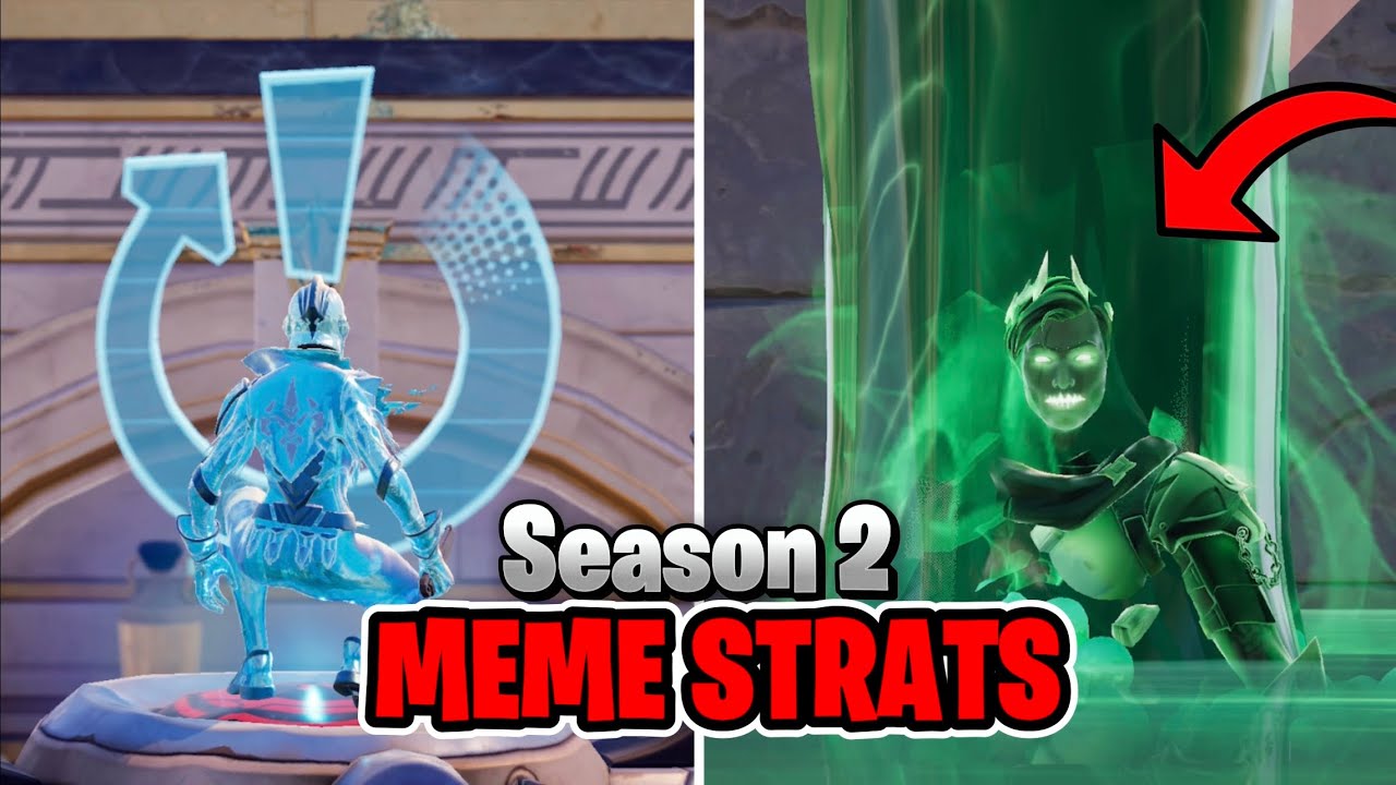 I tried MEME STRATS in Fortnite Season 2! (OP)
