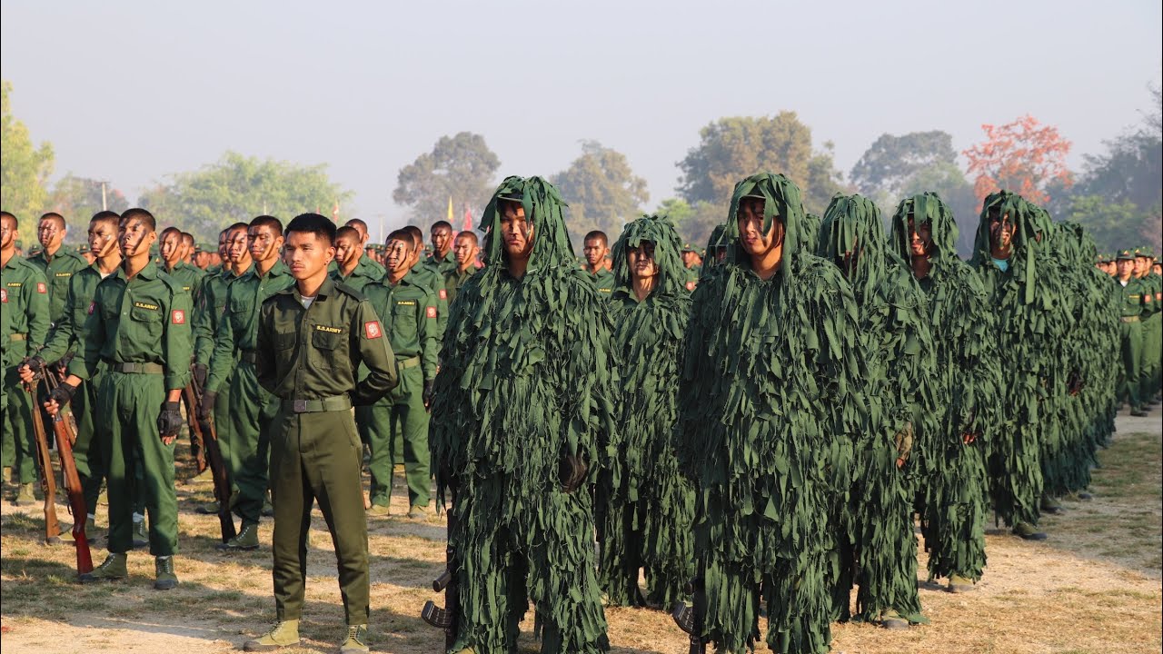 Closing Ceremony of Basic Military Training (53) Shan State Army SSPP/SSA