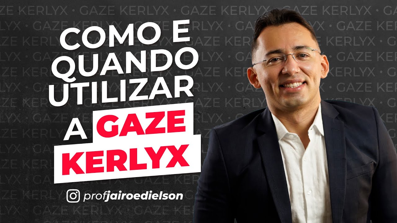 COMO E QUANDO UTILIZAR A GAZE KERLIX