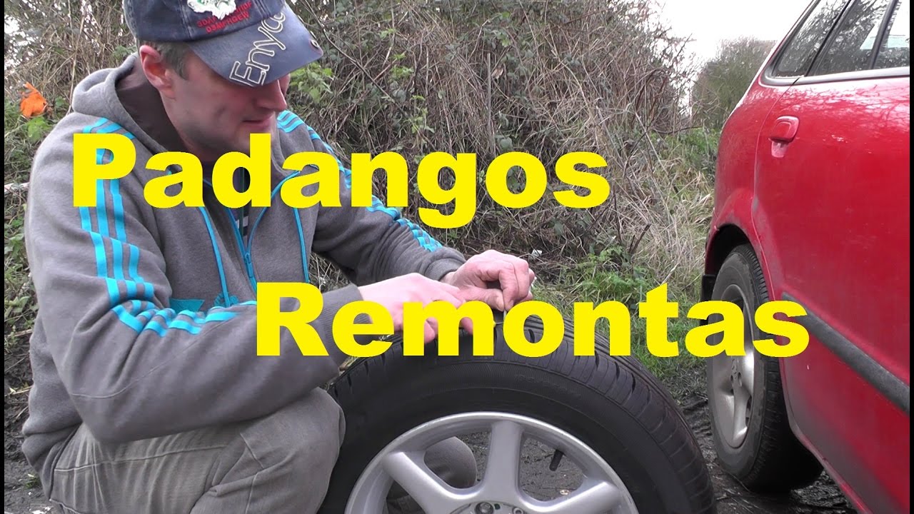 TYRE REPAIR. (Padangos remontas).