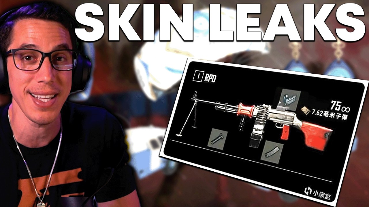 PUBG SKIN LEAKS AUGUST 2026 - RPD LMG, BRDM, PGC SKINS