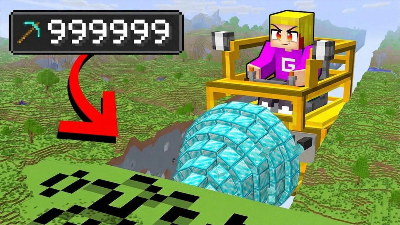 1 Miljard Blokken Verzamelen In Minecraft!