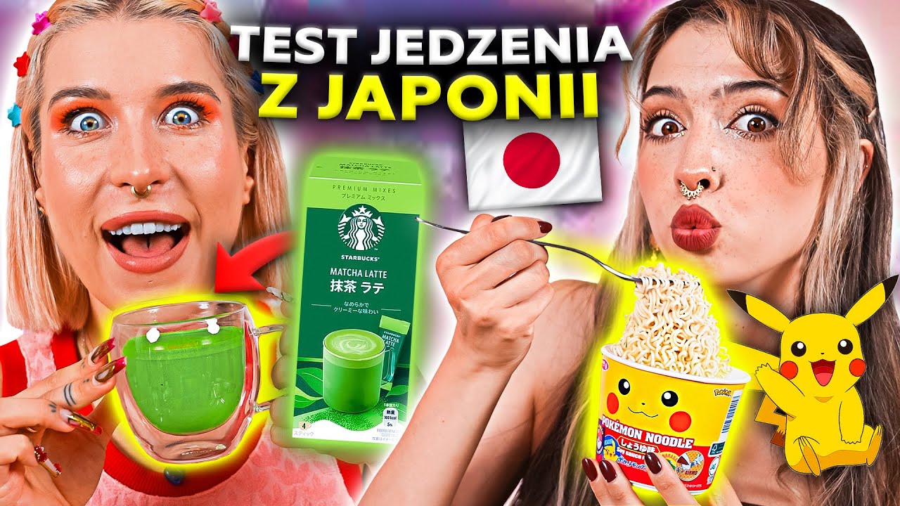 TESTUJEMY NAJDZIWNIEJSZE JEDZENIE PROSTO Z JAPONII! 🇯🇵 Fog In The Garden i Agnieszka Grzelak Vlog