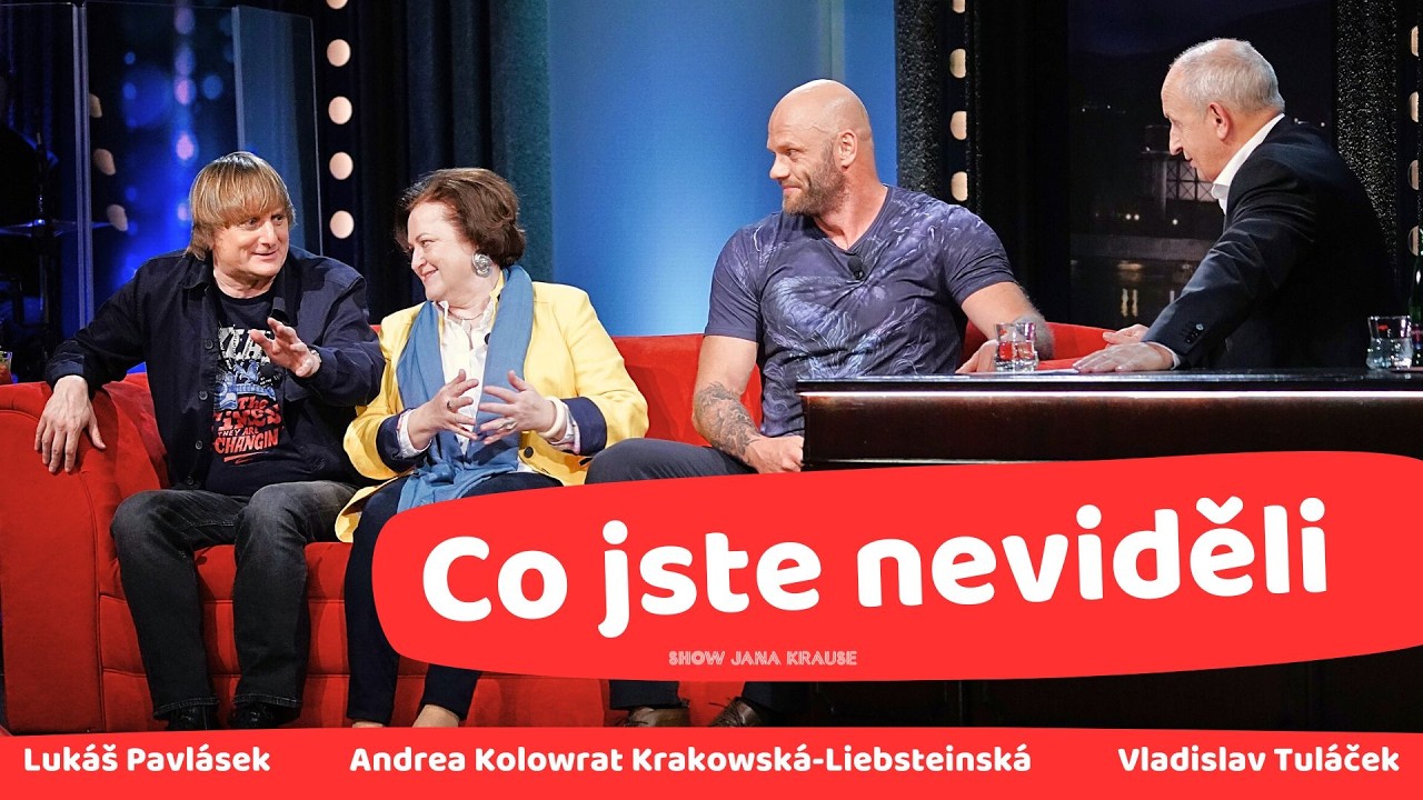 Co jste neviděli v Show Jana Krause 18. 2. 2026