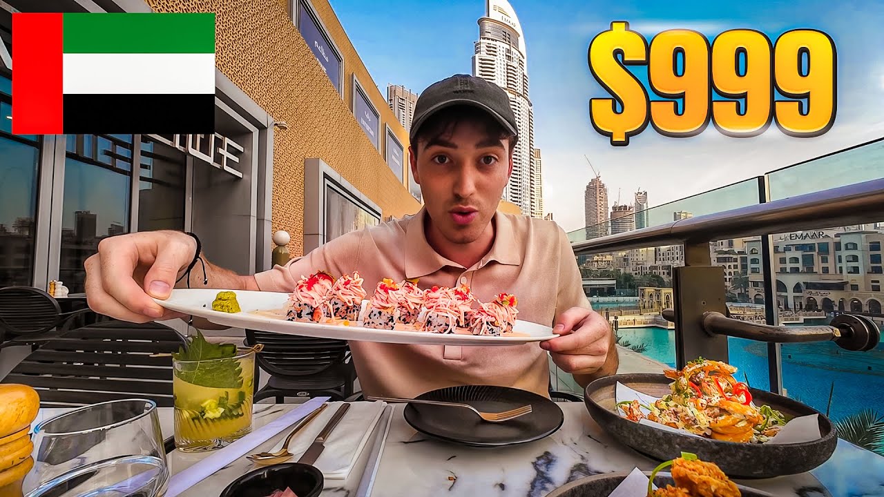 LUXURY DINING IN DUBAI (Not what I expected)