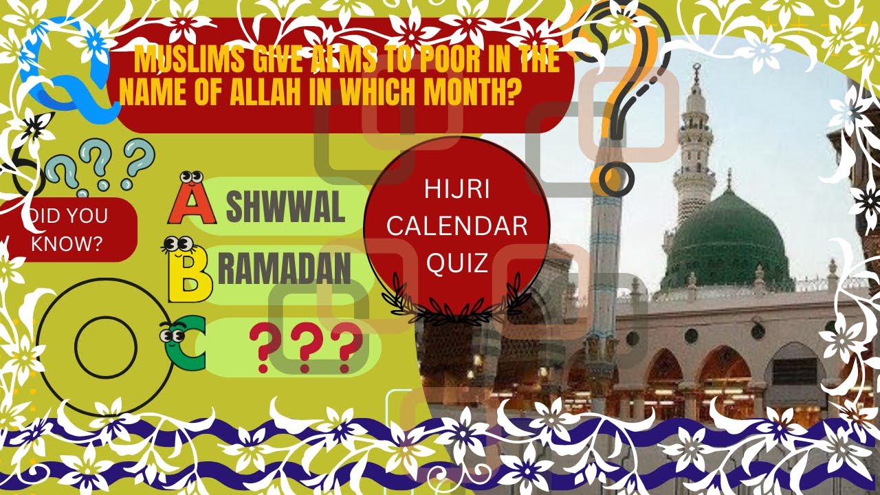 Q for Quizzes / islamic new year quiz, #islamiccalendar/ #islamicinformation / #hijri1445 /,