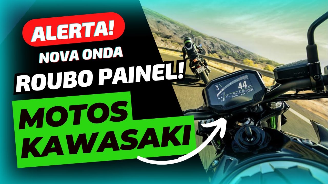 Alerta de Roubo! Painel de motos Kawasaki Z650\Z500\Z900