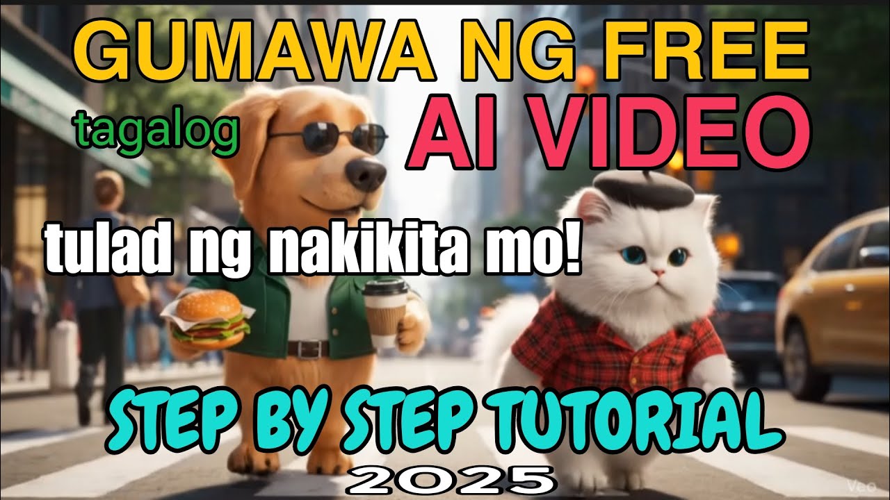 Paano Gumawa ng Libreng AI Video | Step by Step Tutorial Tagalog