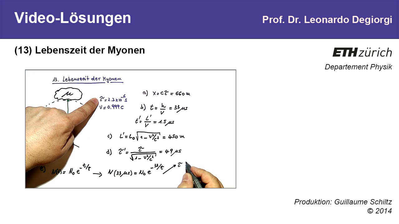13: Lebenszeit der Myonen