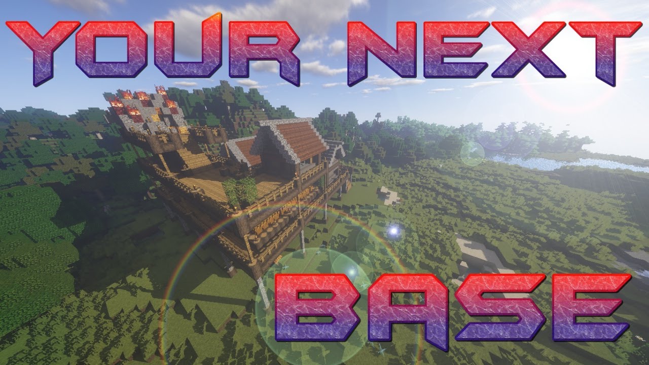 How to make a Base in Minecraft | Easy Minecraft Base Tutorial PART 1 | Minecraft Lets Build