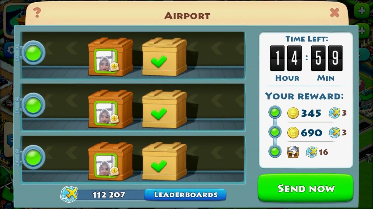 TOWNSHIP Sending 8 planes back to back in 5 minutes