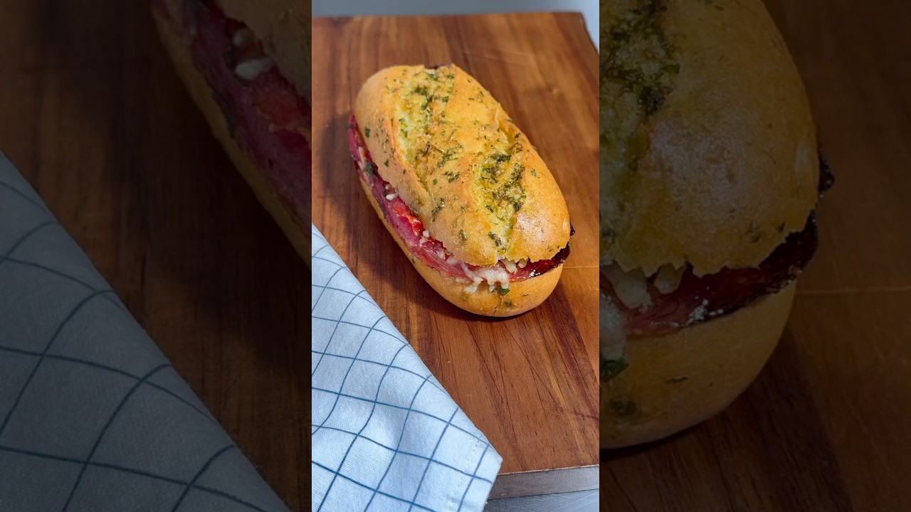 Bocadillo de ajo #esbieta #recetas #bocadillo