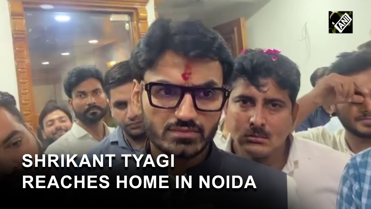 Noida woman assault case: Shrikant Tyagi reaches home after getting bail from Allahabad HC