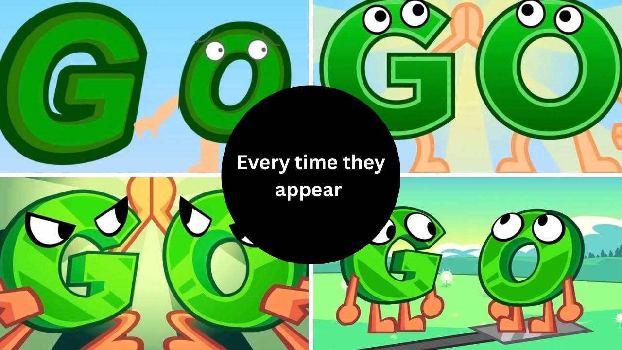 Every time the the go guys appeared in bfdi 