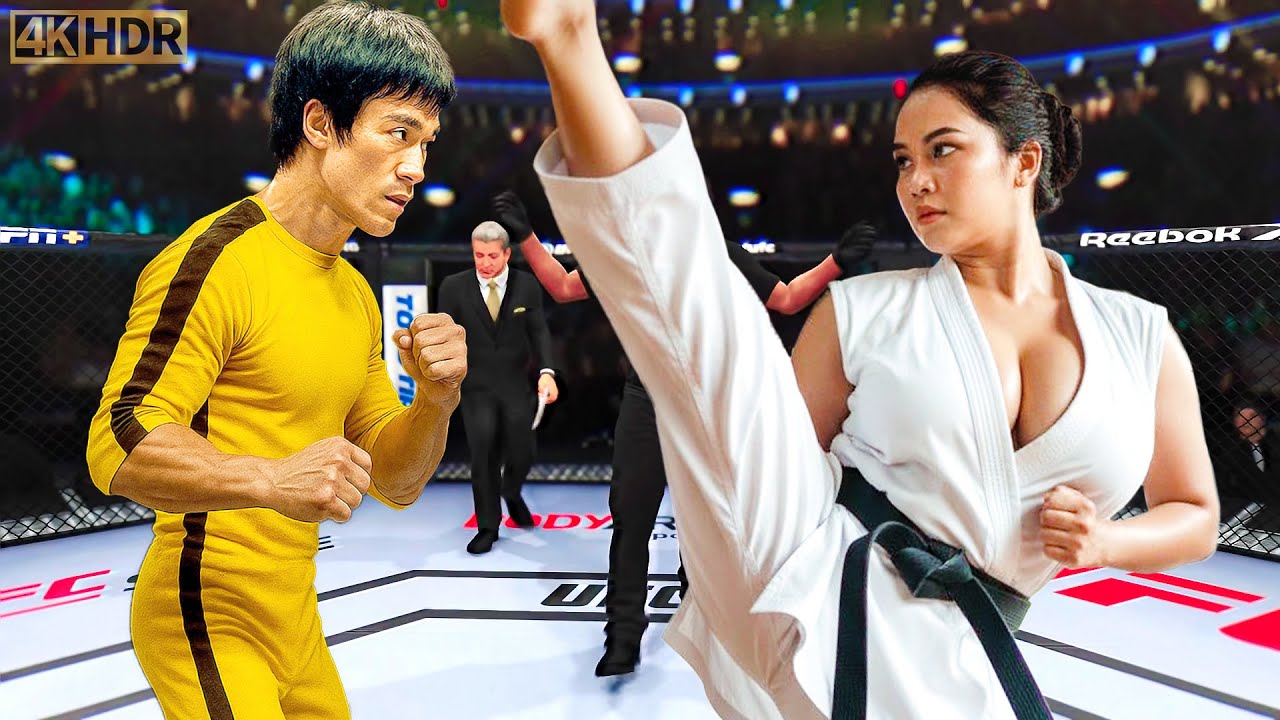 TRUE Bruce Lee vs. Curvy Sensei | EA Sports UFC 5