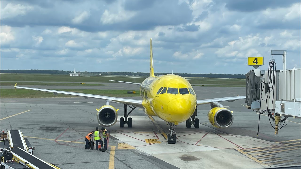 Trip Report - Spirit Airlines Airbus A319-132 - Atlantic City (ACY) to Orlando (MCO)