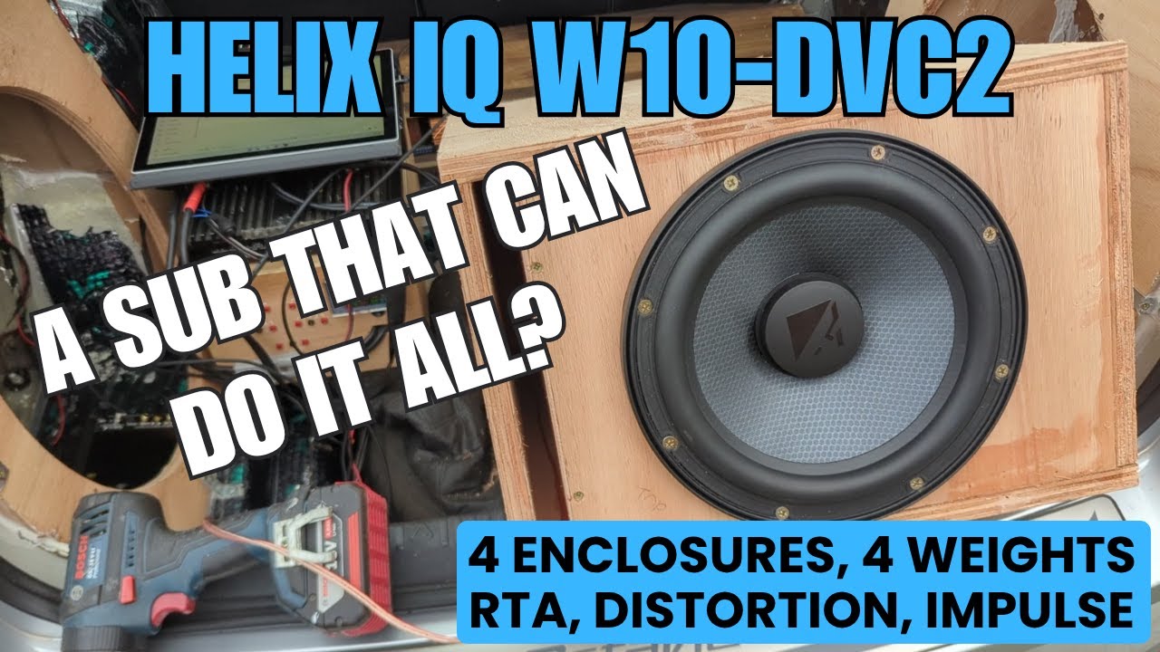 Helix IQ W10 - a subwoofer that can do it all?