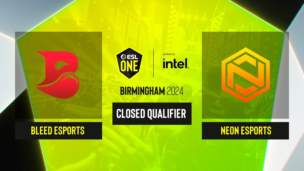 Dota2 - Bleed Esports vs Neon Esports - Game 3 - ESL One Birmingham 2024 - CQ - SEA