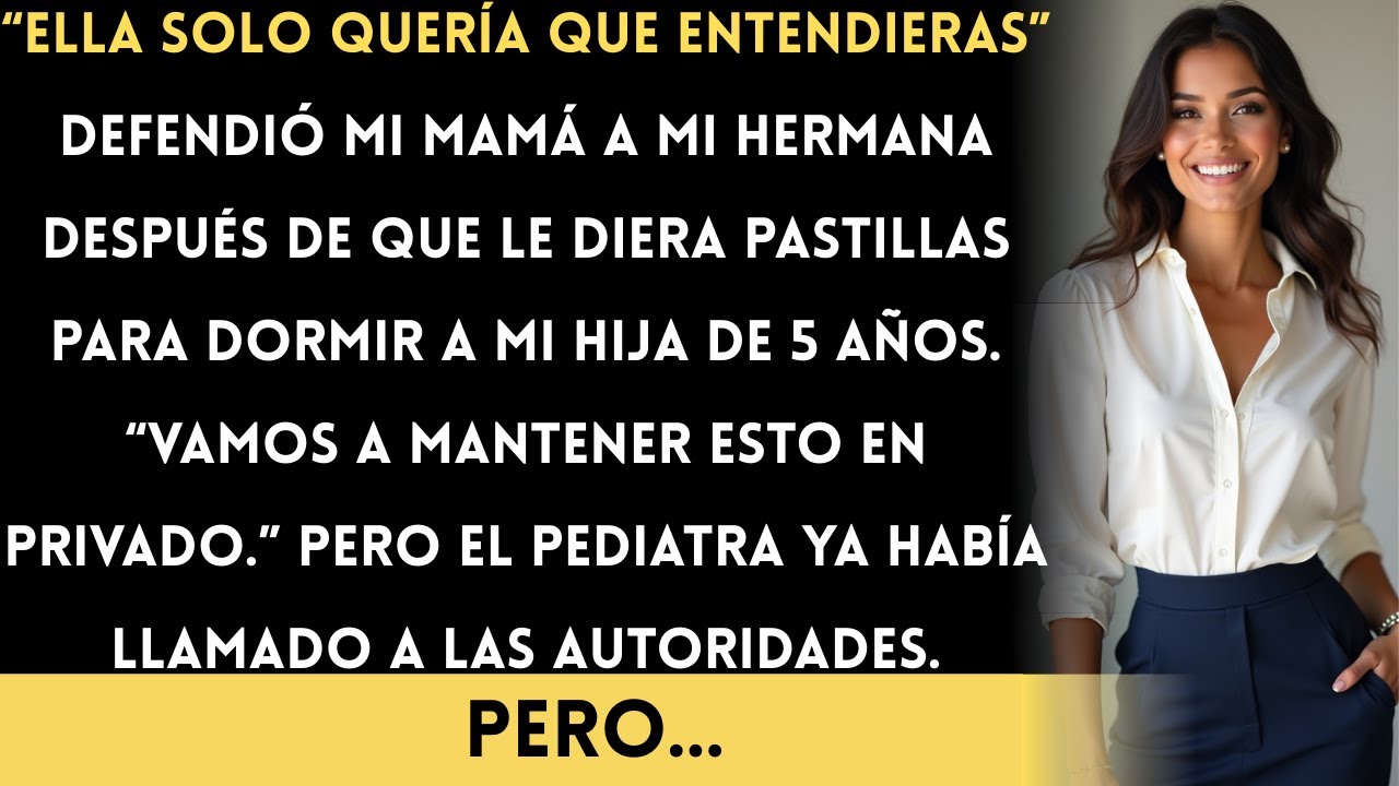 Mi hermana drogó a mi hija para “darme una lección”… mis papás querían encubrirlo...