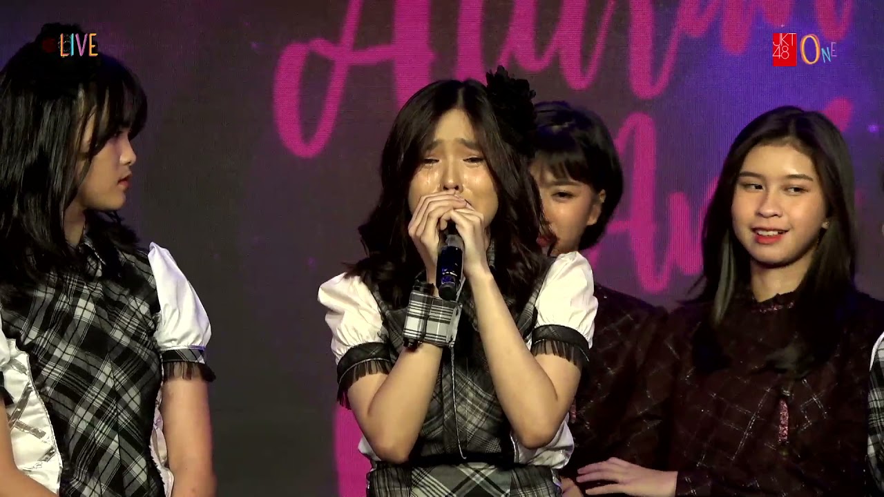 Pengumuman Kelulusan Amirah Fatin Dari JKT48 @ JKT48 LOD 211022 Renai Kinshi Jourei 1830