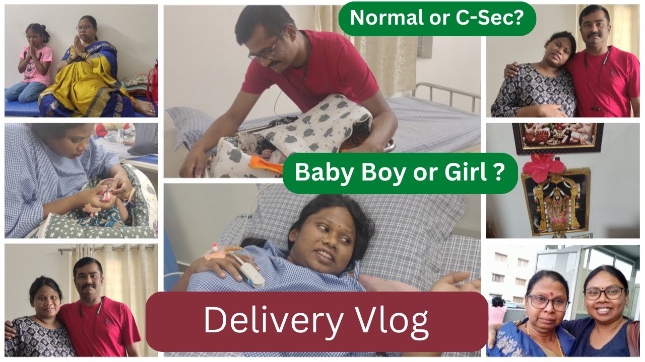 Finally Sharing Delivery Vlog | Baby Boy or Girl ? | Normal or C-sec ? | Second Baby Birth| My Labor