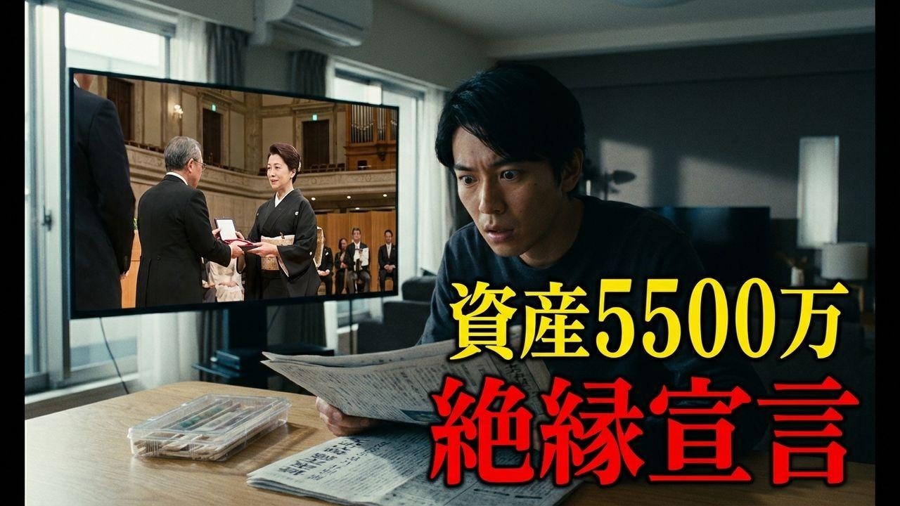 「割り箸で十分」還暦祝いで母を捨てた息子の末路。5500万の真実と市長賞に顔面蒼白
