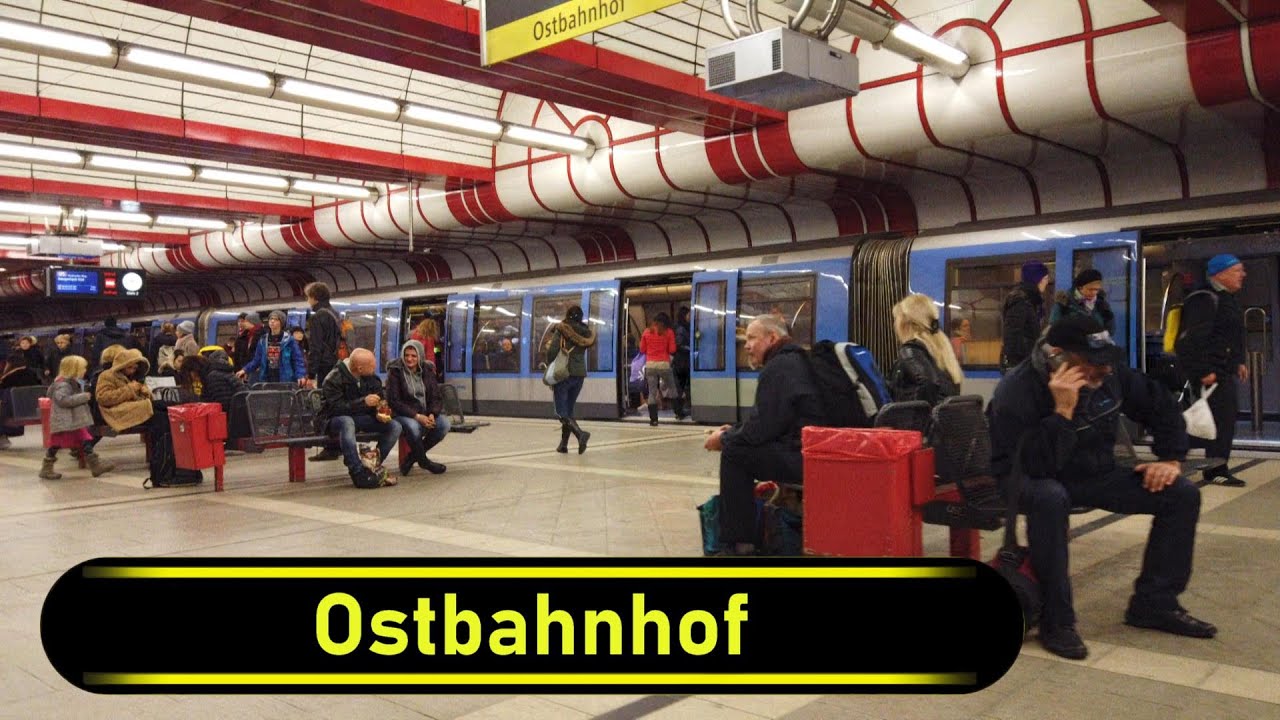 U-Bahn Station Ostbahnhof - Munich 🇩🇪 - Walkthrough 🚶