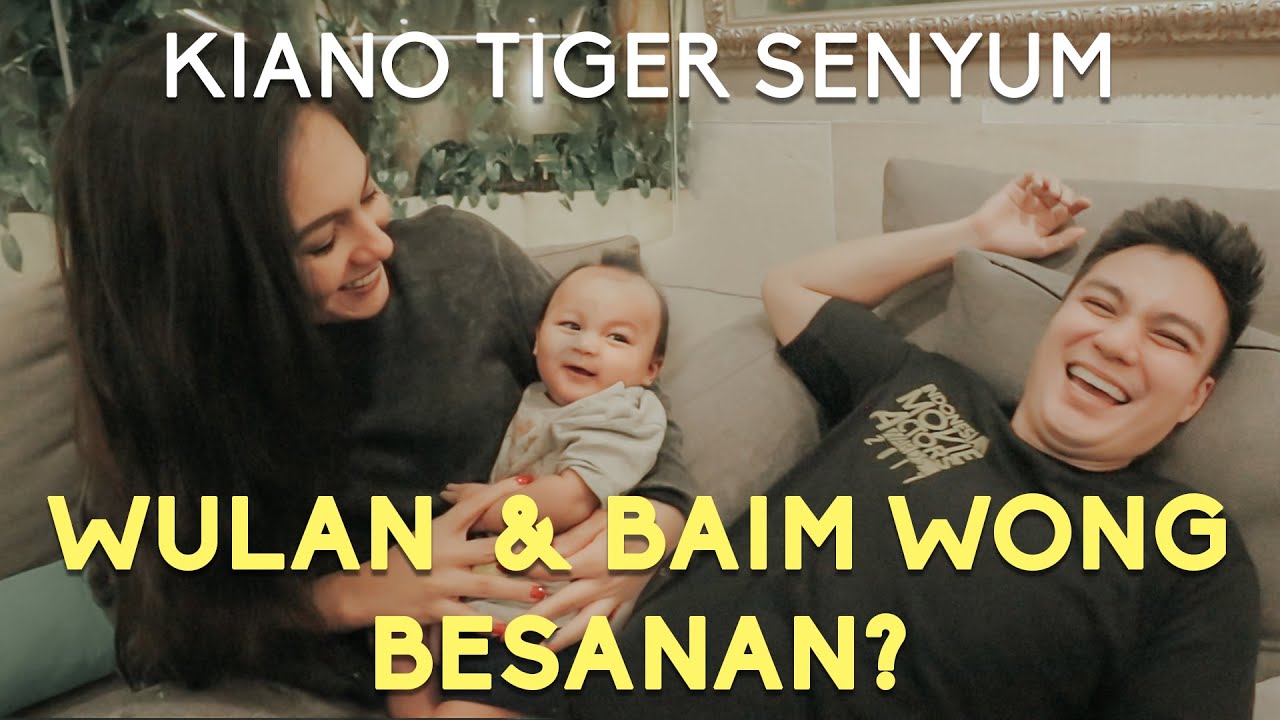 Kiano Tiger Wong senyum, Wulan Guritno & Baim Wong besanan?