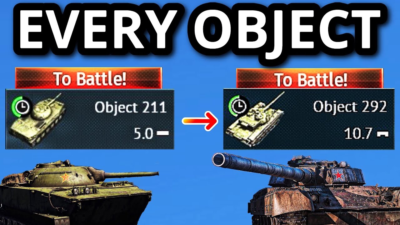 1 KILL IN EVERY [OBJECT] IN WAR THUNDER EXPERIENCE (lower to Highest tier)