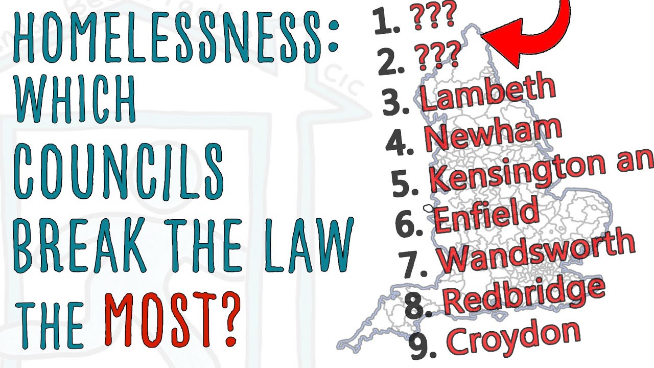 Homelessness Law: Which English council breaks the law the most?