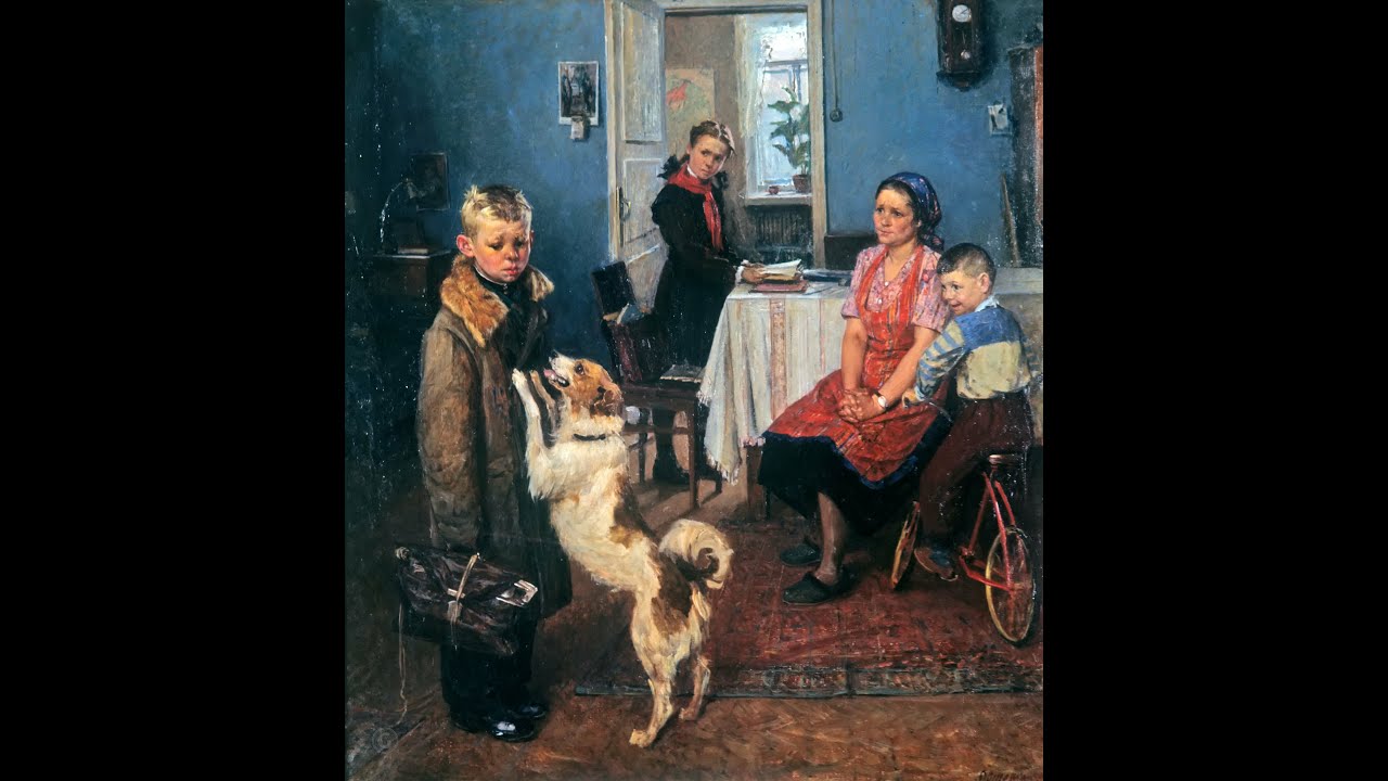 В музей - без поводка / Фёдор Решетников 