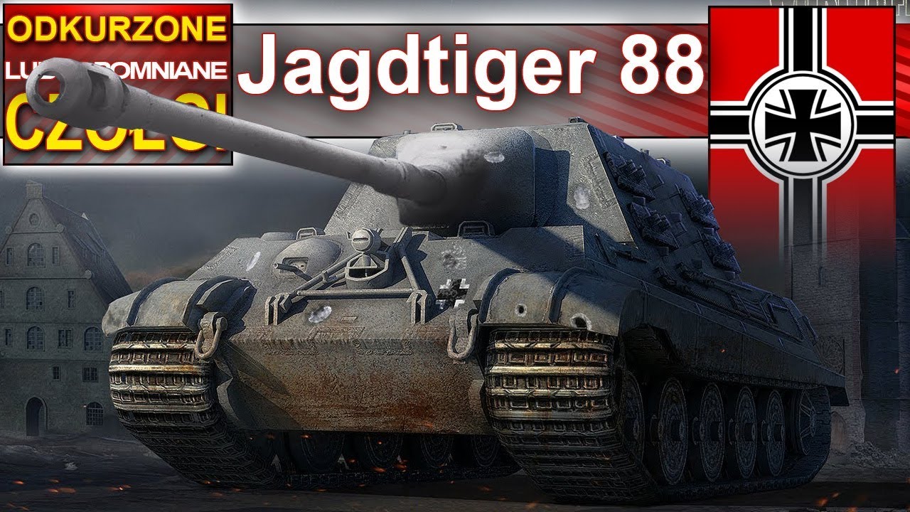 Jagdtiger 88 - da się tym grać? Odkurzone czołgi w World of Tanks