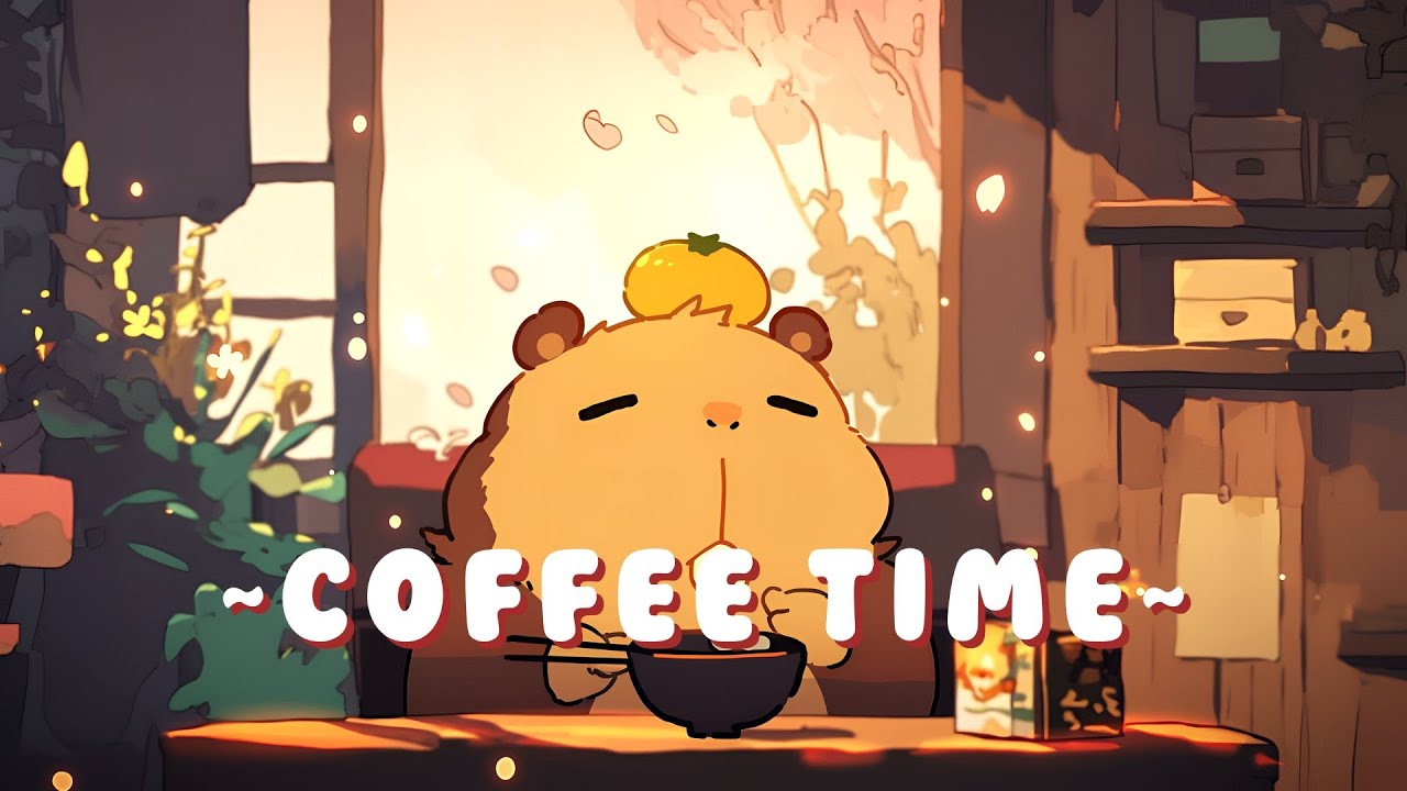 Capybara Lofi Zone - Chill Study Music Mix ~ Dreamy Vibes ~ 📚 🎵