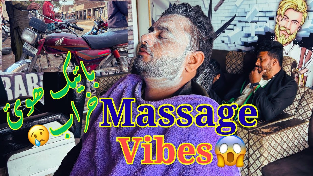 Peaceful Morning With Kids Playing | Bike Breakdown, Haircut & Massage Vlog😍| Arbab Bhatti Vlogs 