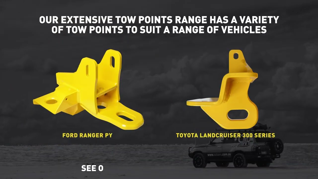 Genuine ROADSAFE RATED Tow Points Are The BEST Solution For Off Road Recovery