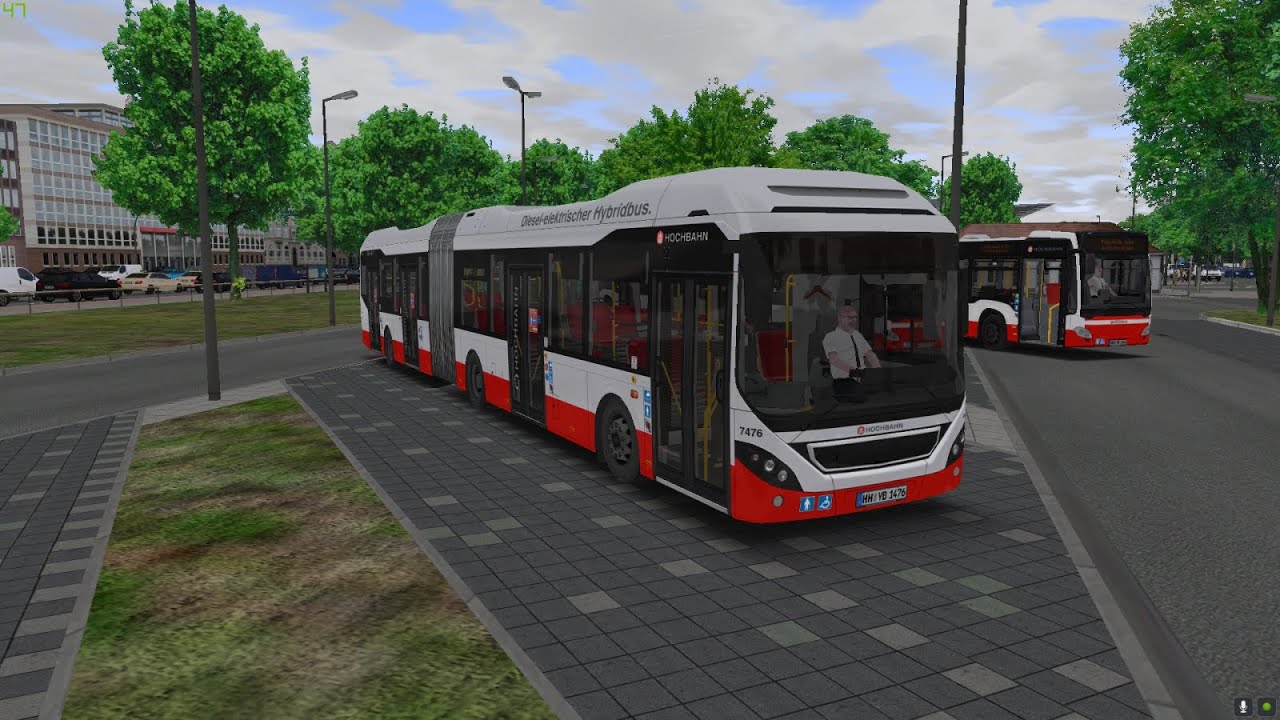 Omsi 2 Hamburg 109 Hauptbahnhof ZOB - U Alsterdorf Volvo 7900LH