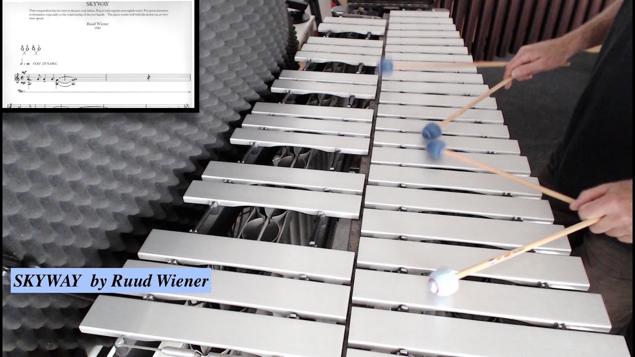 Skyway from Six Solos for Vibraphone, vol.1 by Ruud Wiener