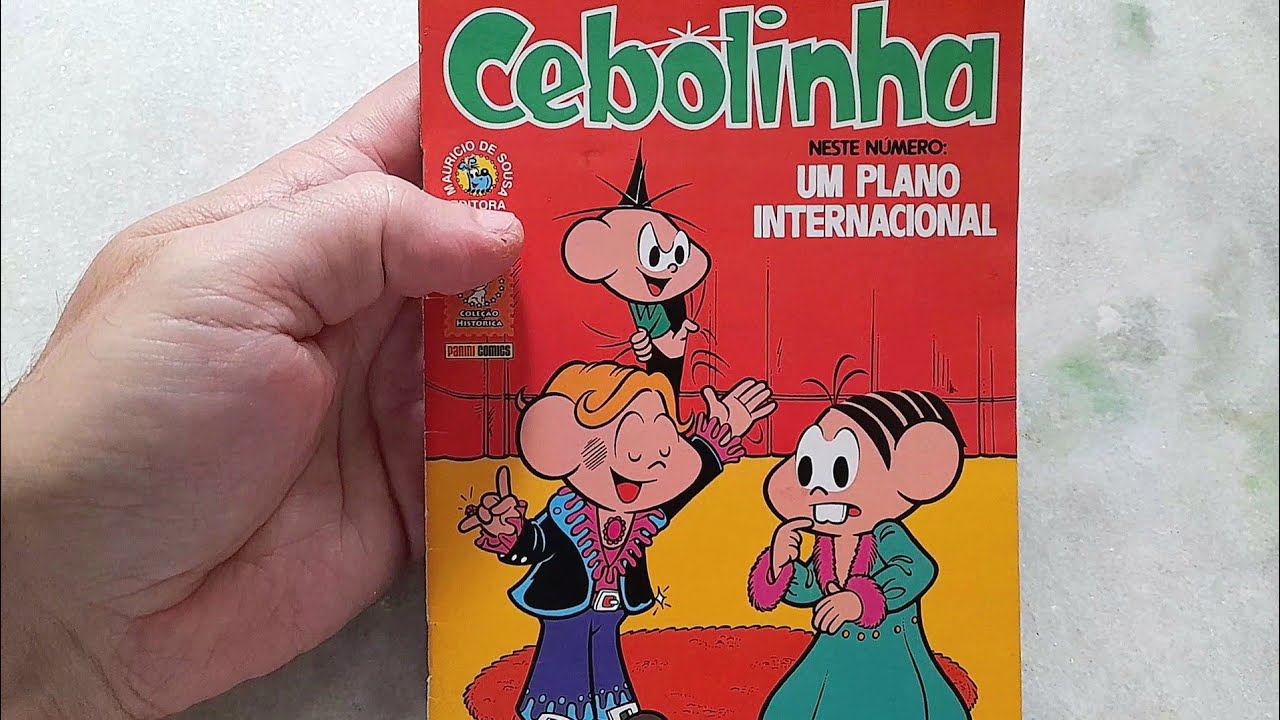 Como era uma publicação padrão do Cebolinha em 1977