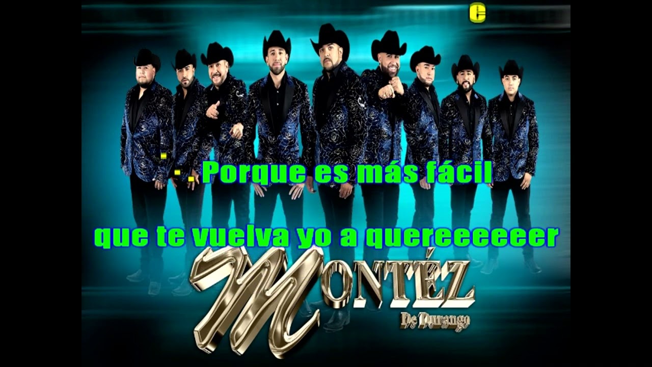 montez de durango FUE TAN POCO TU CARIÑO karaoke