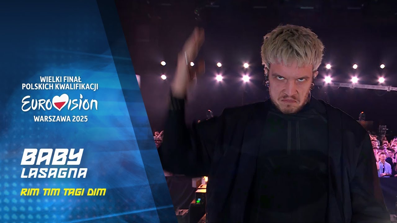 Baby Lasagna - Rim Tim Tagi Dim || Wielki Finał Polskich Kwalifikacji - Eurowizja 2025