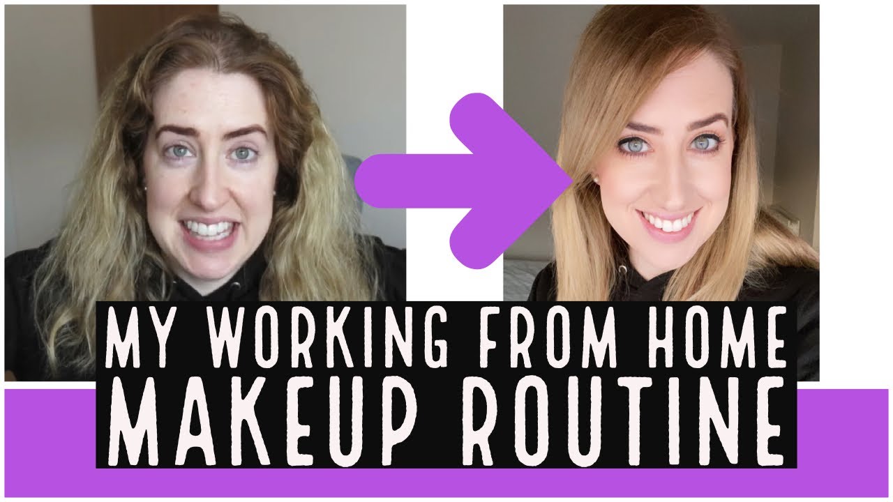 A Distraction! My Working From Home Makeup!