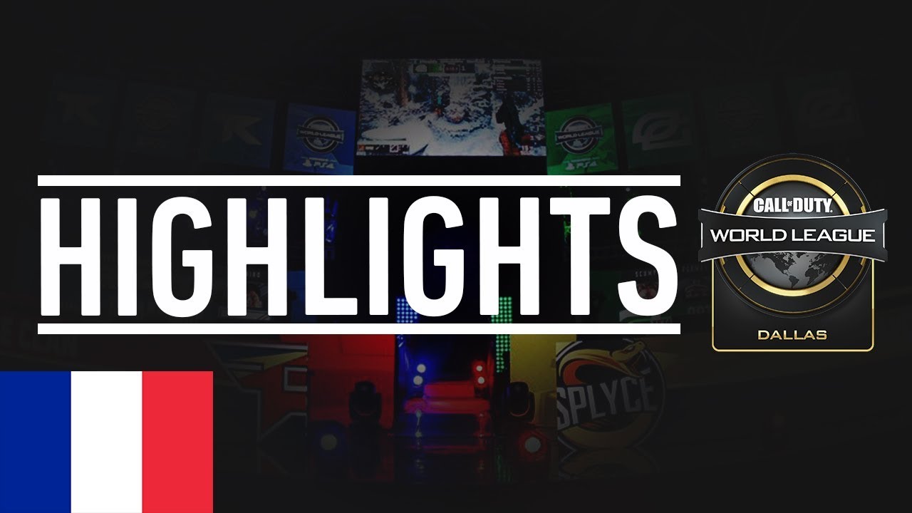🇫🇷 Highlights CWL DALLAS (Call of Duty: WW2)