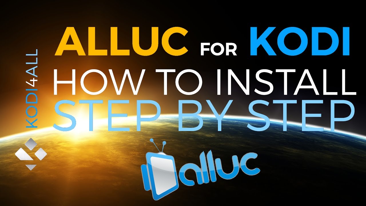 How to install Alluc for Kodi step by step tutorial