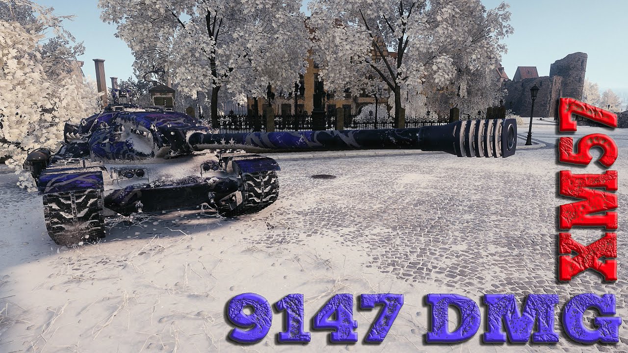 XM57 Ace tanker WoT /  бой на мастера WoT replays