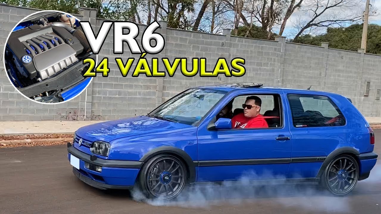 FIQUEI MALUCO COM O RONCO DESSE GOLF GTI VR6
