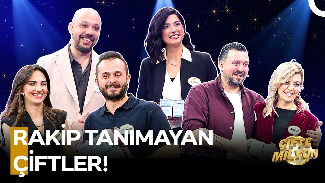 Zorlu Soruları Aşıp Büyük Ödülü Kazandılar! - Çifte Milyon