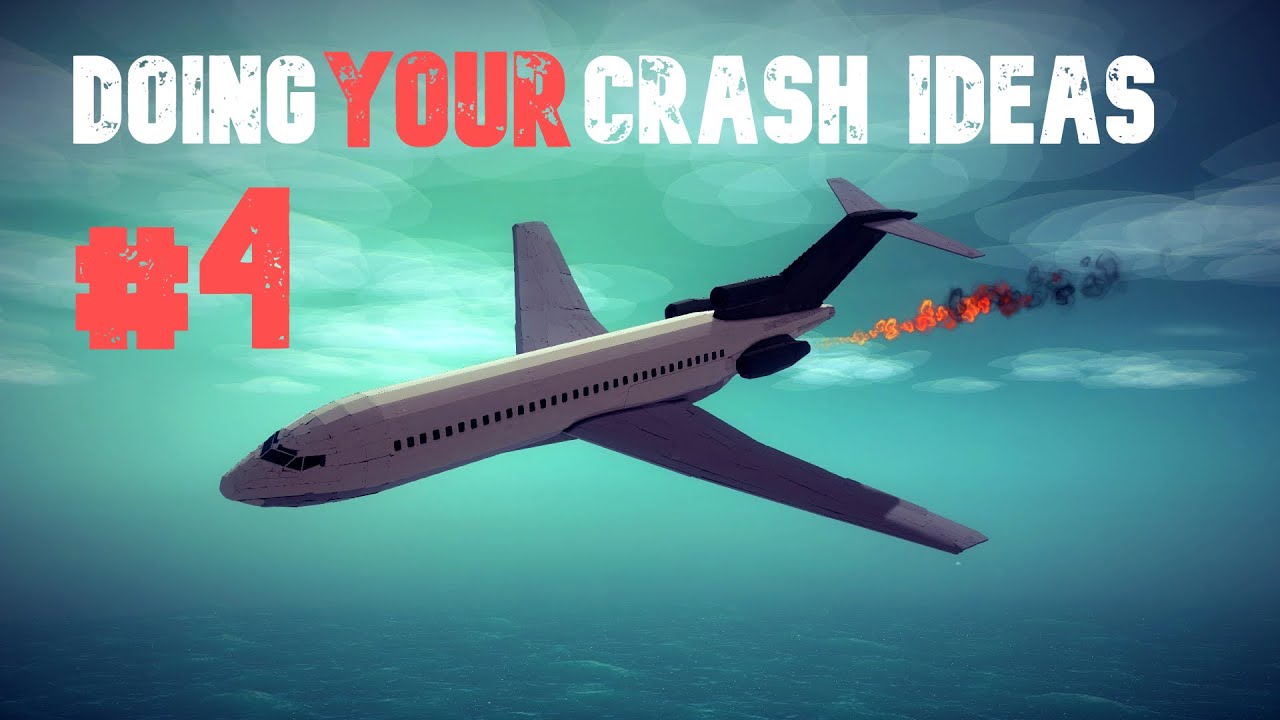 Doing Your Plane Crash Ideas #4 (ft. Ocean DLC) | Besiege