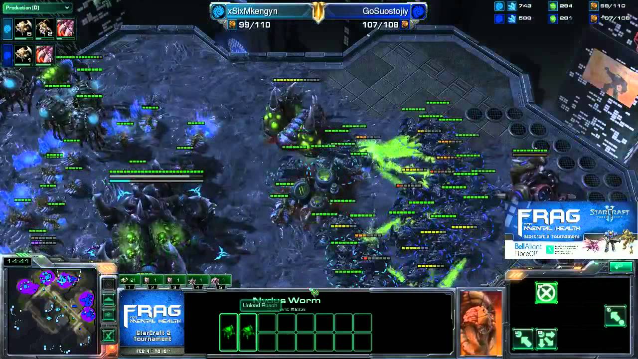 *CRAZY GAME* [Bo3] GoSuostojy (Z) VS xSixMkengyn (Z) Game 3  -- Starcraft 2