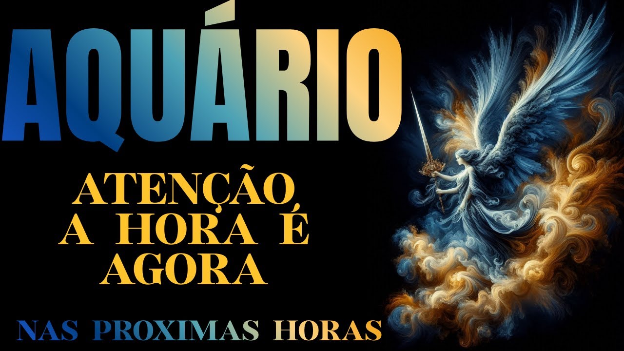 🌩️♒ AQUÁRIO VAI SER FORTE ! VC PRECISA SE PREPARAR, VÊM NAS PROXIMAS HORAS !